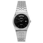 Reloj Casio MTP-B146D-1A Acero Inoxidable Negro Día y Fecha 50M