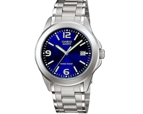 Reloj Casio MTP-1215A-2A Acero Inoxidable Azul 30M