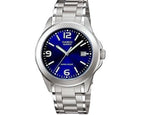 Reloj Casio MTP-1215A-2A Acero Inoxidable Azul 30M
