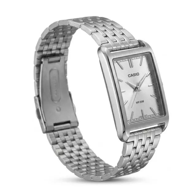 Reloj Casio MTP-B215D-7AVDF Plateado Acero Inoxidable 50M