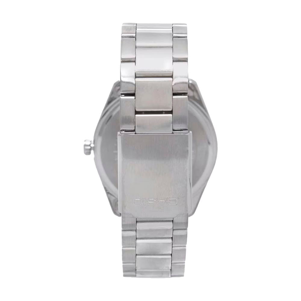 Reloj Casio MTP-1302D-3AV Acero Inoxidable Esfera Verde Fecha 50M