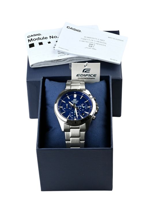 Reloj Casio EDIFICE EFV-630D-2AV Azul Acero Cronógrafo
