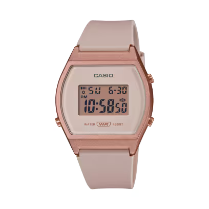 Reloj Casio LW-204-4A Rosa Digital 50M