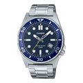Reloj Casio MTD-135D-2AV Acero Inoxidable Esfera Azul Deportivo 100M