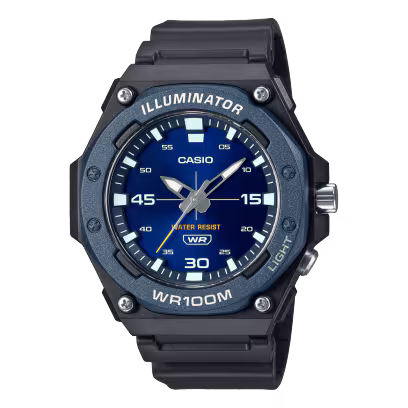 Reloj Casio MW-620H-2AV Resina Azul Analógico Deportivo 100M