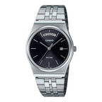 Reloj Casio MTP-B146D-1A Acero Inoxidable Negro Día y Fecha 50M