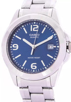 Reloj Casio MTP-1215A-2A Acero Inoxidable Azul 30M