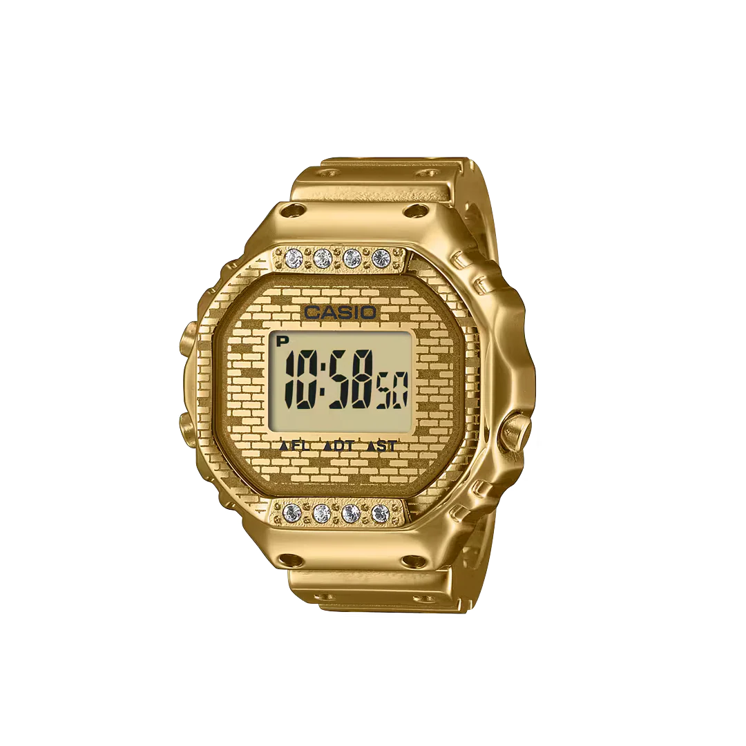 Reloj Anillo Casio CRW-001JB-9DR Dorado J Balvin Edición Especial