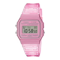 Reloj Casio F-91WS-4 Rosa Transparente Digital