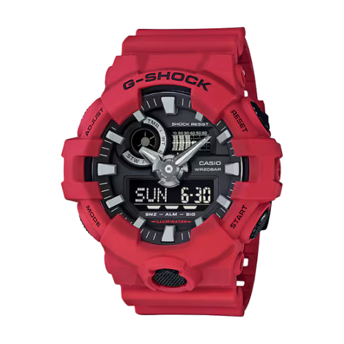 Reloj Casio G-SHOCK GA-700-4A Rojo 200M