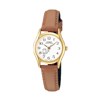Reloj Casio LTP-1094Q-7B8R Dorado Cuero