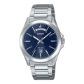 Reloj Casio MTP-1370D-2A2V Azul Acero Multifunción 50M