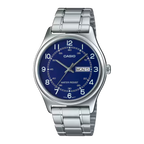 Reloj Casio MTP-V006D-2B Acero Inoxidable Esfera Azul Clásico