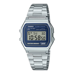 Reloj Casio Vintage A158WEA-2DF Plateado Digital Clásico