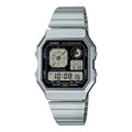 Reloj Casio Vintage A130WE-1ADF Plateado Digital Retro