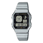 Reloj Casio Vintage A130WE-1ADF Plateado Digital Retro