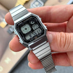 Reloj Casio Vintage A130WE-1ADF Plateado Digital Retro