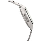 Reloj Casio A158WA-1 Plateado Digital Vintage Acero Inoxidable