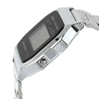 Reloj Casio Vintage A158WEA-1DF Plateado Digital Negro