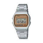 Reloj Casio Vintage A158WEA-9DF Plateado Digital Clásico