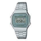 Reloj Casio Vintage A168WA-3AYDF Plateado Digital Electroluminiscente