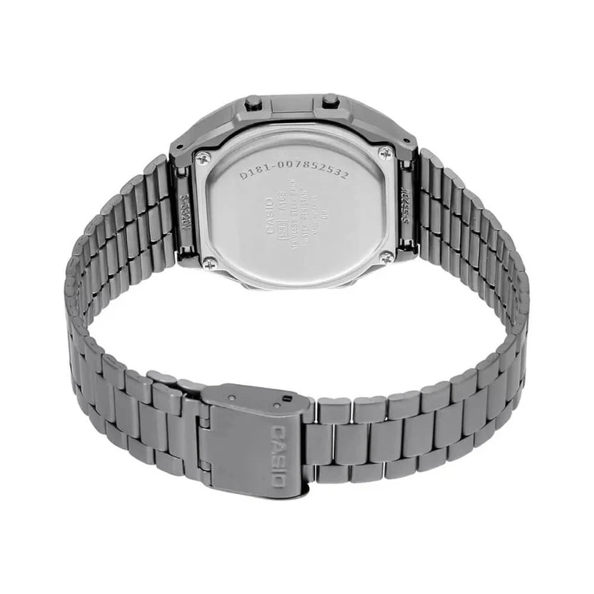 Reloj Casio Vintage A168WGG-1BDF Gris Digital Electro-Luminiscente