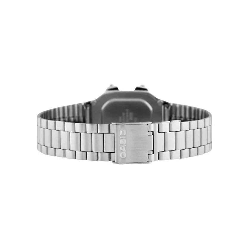 Reloj Casio Vintage A178WA-1ADF Plateado Digital Batería 10 Años