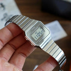 Reloj Casio A700WEV-7A Plateado Retro Acero