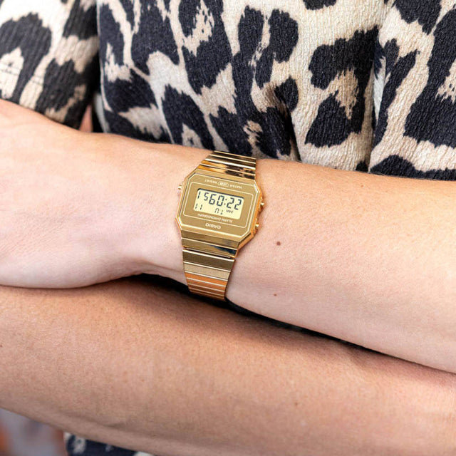 Reloj Casio Vintage A700WEVG-9ADF Dorado Digital Ultrafino