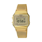Reloj Casio Vintage A700WMG-9ADF Dorado Digital Malla Milanesa