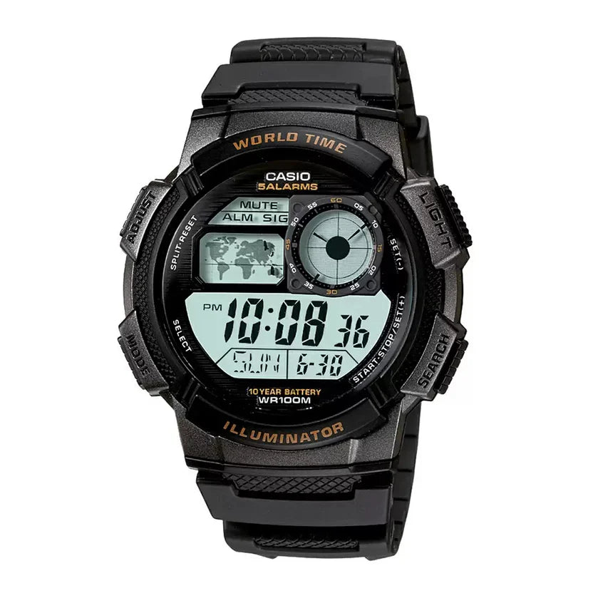Reloj Casio AE-1000W-1AVD Negro Resina 100M