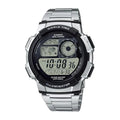 Reloj Casio AE-1000WD-1A Digital Acero Inoxidable Plateado 100M