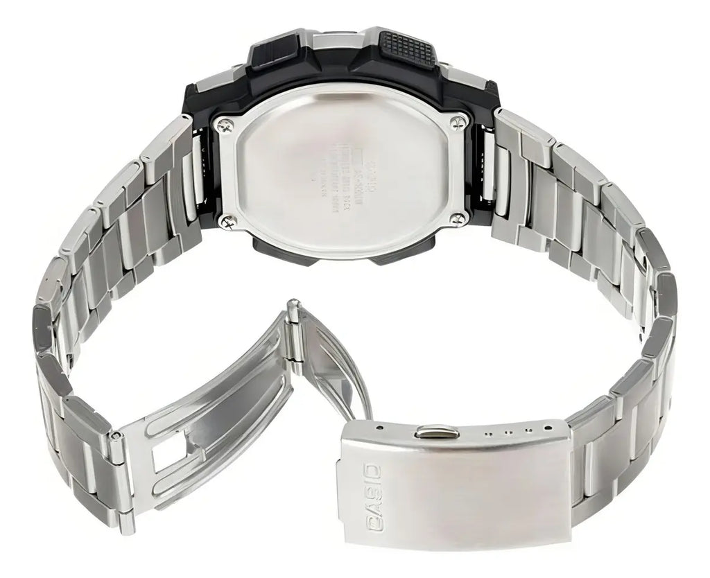 Reloj Casio AE-1000WD-1A Digital Acero Inoxidable Plateado 100M