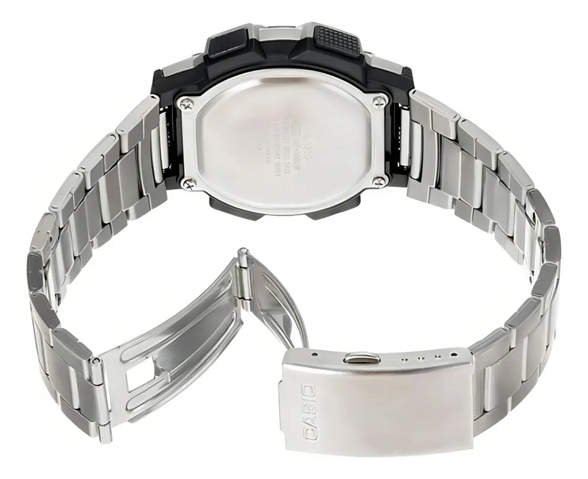 Reloj Casio AE-1000WD-1A Digital Acero Inoxidable Plateado 100M