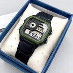 Reloj Casio AE-1200WHB-1BV Negro Tela 100M