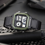 Reloj Casio AE-1200WHB-1BV Negro Tela 100M