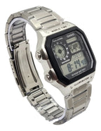 Reloj Casio AE-1200WHD-1AV Acero Inoxidable Digital World Time 100M