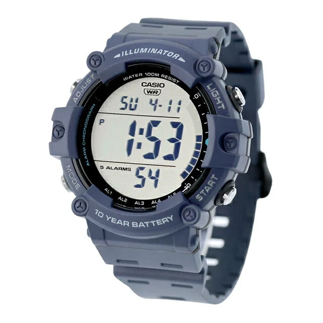 Reloj Casio AE-1500WH-2AVDF Digital 100M Batería 10 Años