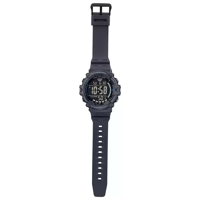 Reloj Casio AE-1500WH-8BV Digital Gris Deportivo Pantalla Grande 100M