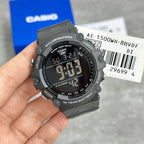 Reloj Casio AE-1500WH-8BV Digital Gris Deportivo Pantalla Grande 100M