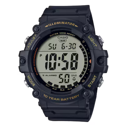 Reloj Casio AE-1500WHX-1AV Negro Digital 100M