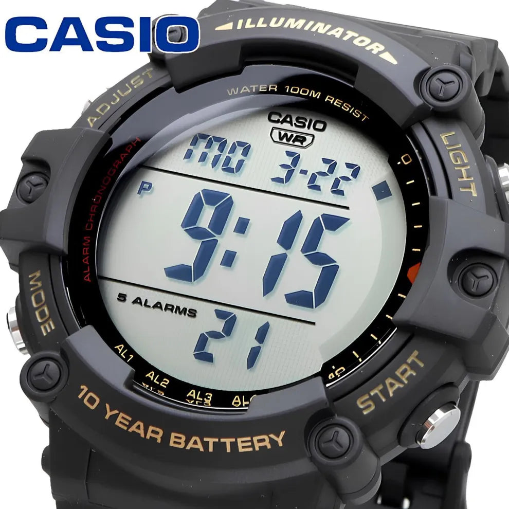 Reloj Casio AE-1500WHX-1AV Negro Digital 100M