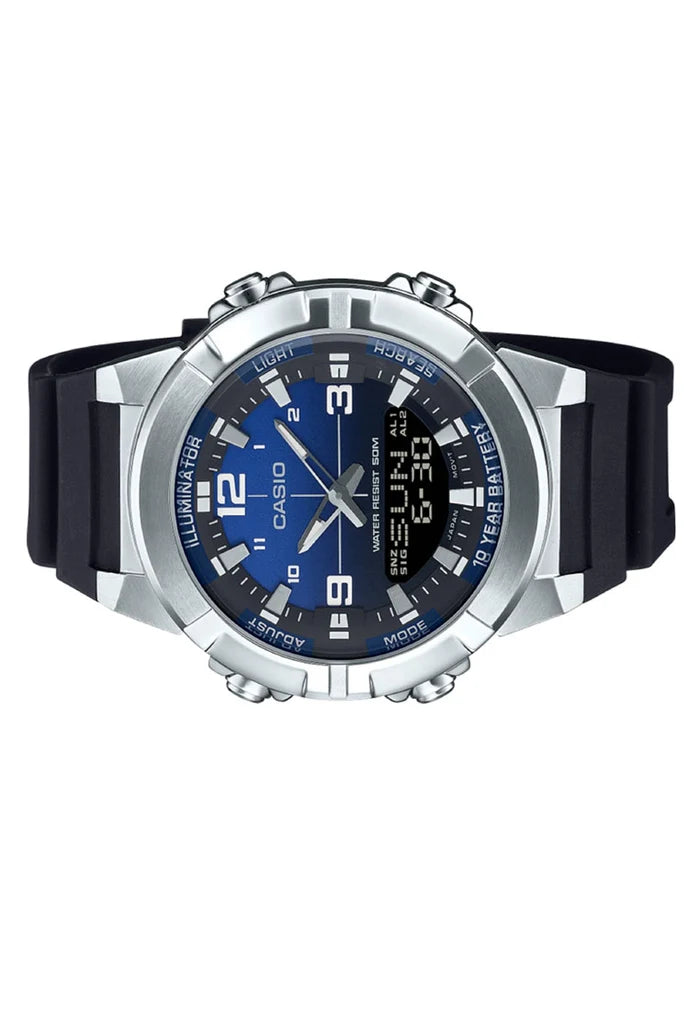 Reloj Casio AMW-870A-2AVDF Analógico Digital Correa Resina 50M