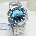 Reloj Casio AMW-870DA-2A2VDF Acero Analógico Digital 50M