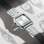 Reloj Casio Vintage AQ-230A-7AMQYDF Plateado Analógico Digital