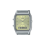 Reloj Casio AQ-230A-9AMQY Vintage Acero Inoxidable Analógico Digital