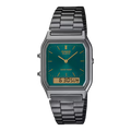 Reloj Casio AQ-230EGG-3A Verde Gunmetal Vintage