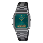 Reloj Casio AQ-230EGG-3A Verde Gunmetal Vintage