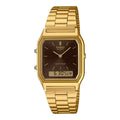 Reloj Casio AQ-230GA-5AMQYDF Dorado Café Vintage