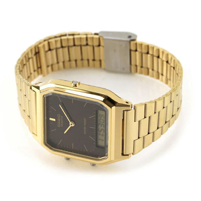 Reloj Casio AQ-230GA-5AMQYDF Dorado Café Vintage
